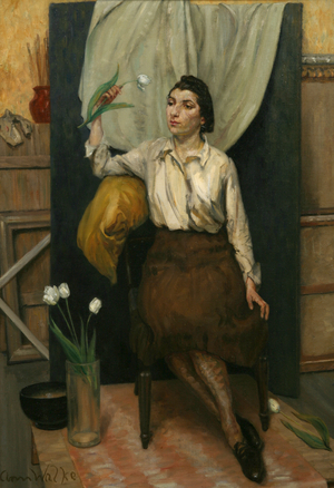 White Tulips, c.1910 (oil on canvas)