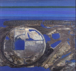 La Cathedrale Engloutie II, illustrating Debussy's 'Douze Preludes', 1960 (oil on canvas)