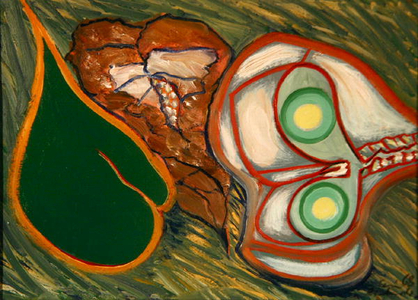 Leaves of Grass, 1968 (oil on canvas)