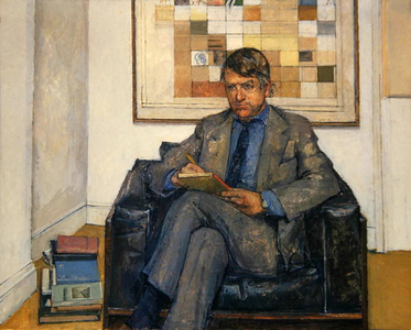 Portrait of Colin St. John Wilson (b.1922) 1981-83 (oil on canvas)