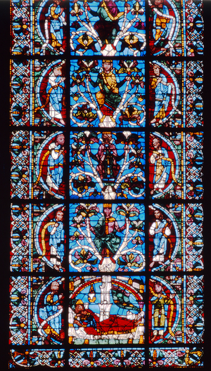 Tree of Jesse (lower half, detail)