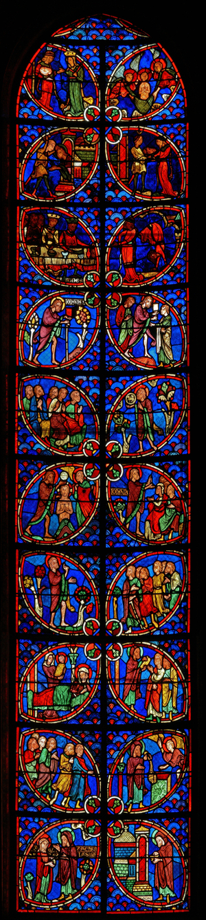 The St. John the Baptist window (stained glass)
