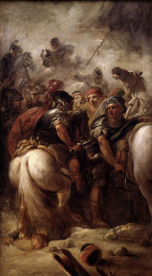 Cavalry shock, 1791 (oil on canvas)
