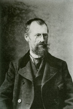 Photographic portrait of Albert Robida (1848-1926)