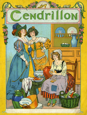 Cover of Cinderella (Cinderella), tale by Charles Perrault, c.1920-30