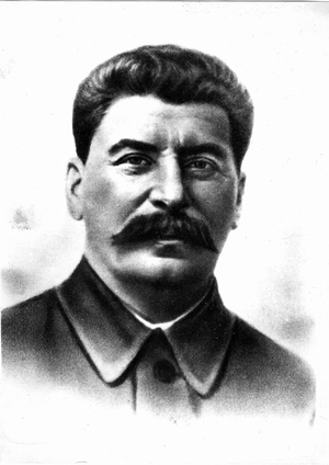 Portrait of Stalin (1879-1953).