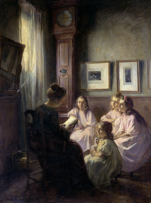 Tales for children, 1904 (oil on canvas)