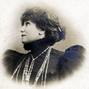 Henriette Rosine Bernard aka Sarah Bernhardt (1844-1923) (b/w photo)