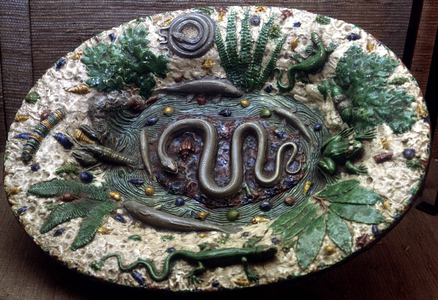 Ceramic plate, mid 16th century (ceramic)