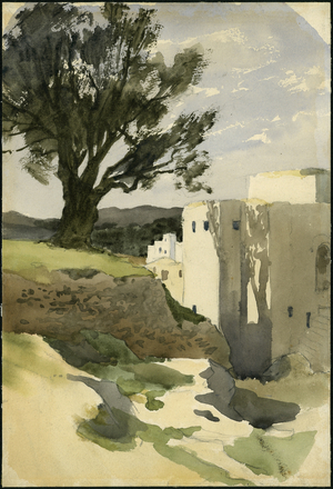 Hebron, 1897 (w/c on paper)