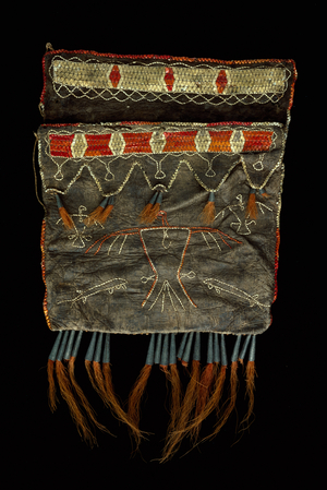 Pouch, c.1900 (mixed media)