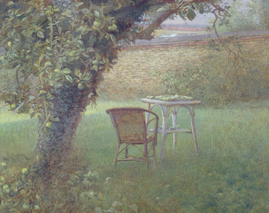 T33856 The Apple Tree, 1984 (tempera on board)