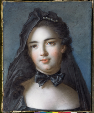 The Princess of Beauveau, nee Sophie Charlotte de la Tour D'Auvergne (pastel)