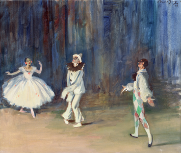 Le Carnival, 1938 (oil on canvas)