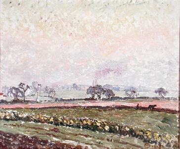 A Sketch at Acton, 1908 (oil on canvas)