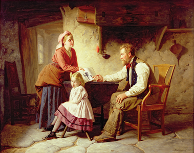 In Disgrace, 1875 (oil on canvas)