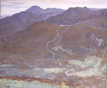 The Kerry Hills, 1924 (oil on canvas board)