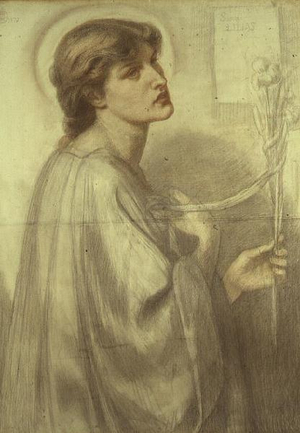 Santa Lilias (graphite)