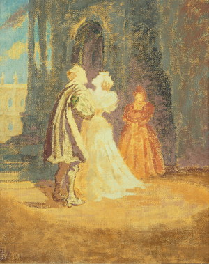 The Taming of the Shrew, 1937 (oil on canvas)