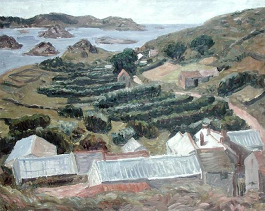 St. Martin's, Isles of Scilly (oil on board)