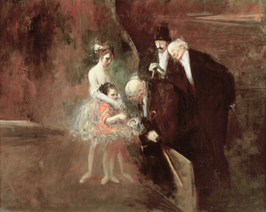 The Dancers, c.1925 (oil on canvas)