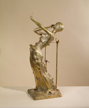 Woman in Flames, 1980-81 (bronze)