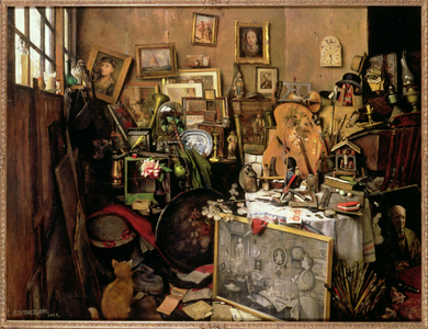 The Artist's Studio, 1953 (oil on canvas)