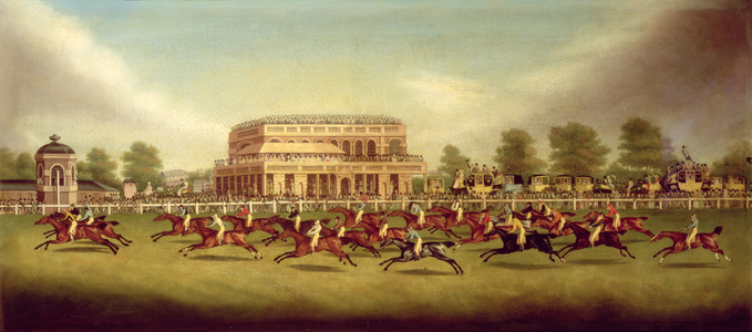 The Doncaster St. Leger of 1812 - The Finish (after Clifton Tomson)