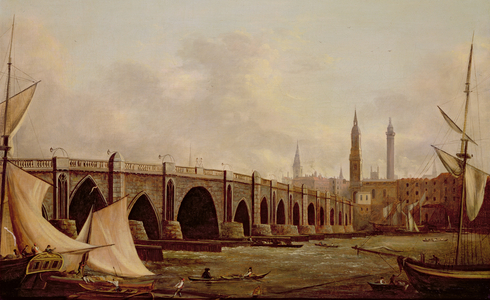 London Bridge (oil on canvas)