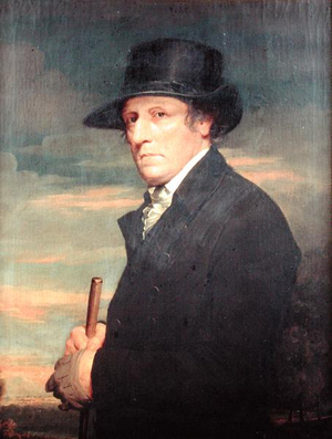 Portrait of the Rev. John Disney (oil on canvas)