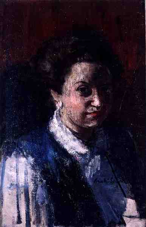Portrait of Ida, The Artist's Niece (oil on canvas)