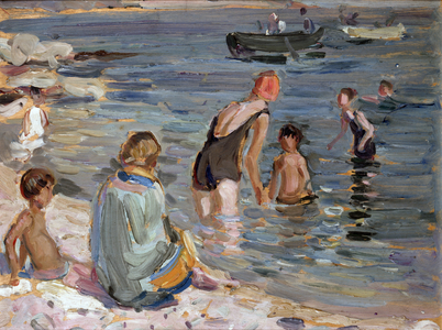 Southern France (oil on board)