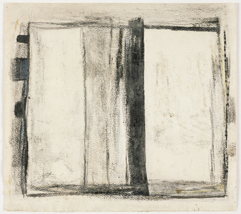Divided Forms, 1956 (chalk on paper)