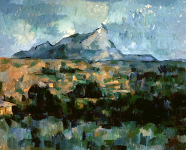Mountain  Sainte-Victoire, 1904-06 (oil on canvas)