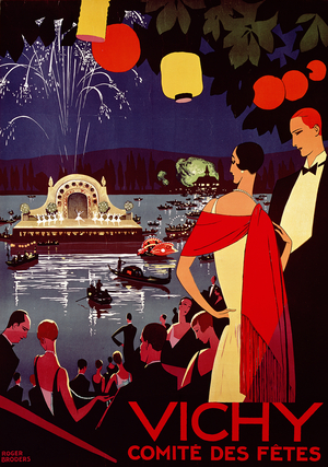 Vichy, Comite des Fetes, France, 1930s (poster)