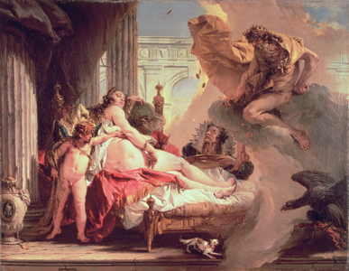 Jupiter and Danae, 1733-35 (oil on canvas)