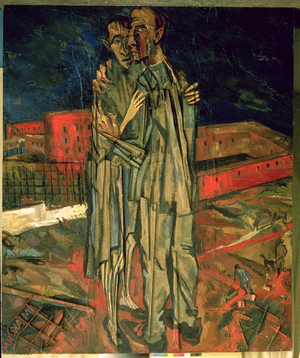 People in Desolation, 1987 (mixed media)