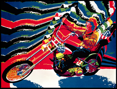 Easy Rider, 1970 (screenprint)