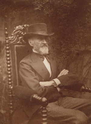 George W. Holmes, 1880s (albumen silver print)