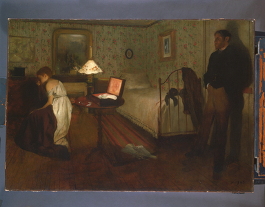 Interior, 1868-69 (oil on canvas)