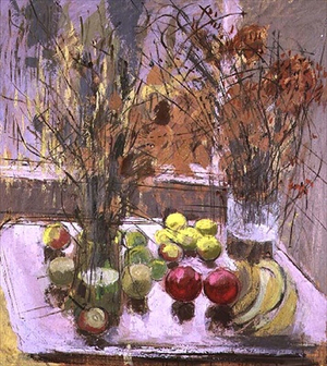 Pussy Willow and Fruit