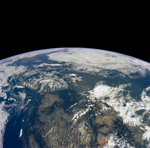 Earth seen by Apollo 11 - July 1969 - Earth seen by Apollo 11 - July 1969 - North Montana with the Rocky Mountains seen from the Apollo module