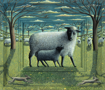 The Foundling, 2011 (acrylic on wood)