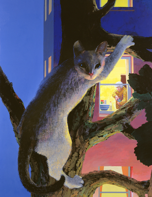 Night-Cap, 2005 (enamel paint on panel)