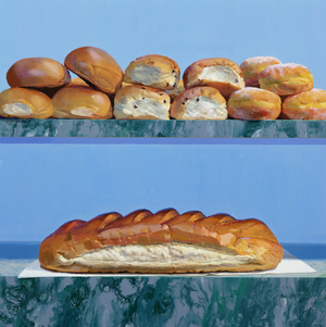 Bakery (enamel paint on panel)