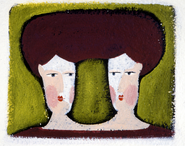 Sign of the Gemini. Horoscope illustrated by Patrizia La Porta.