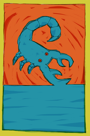 Scorpio - Scorpio - Zodiac sign - Illustration by Patrizia LaPorta