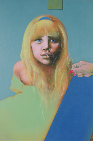 The Partnership, 1970 (oil on board)