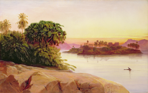 Philae, Egypt (oil on canvas)