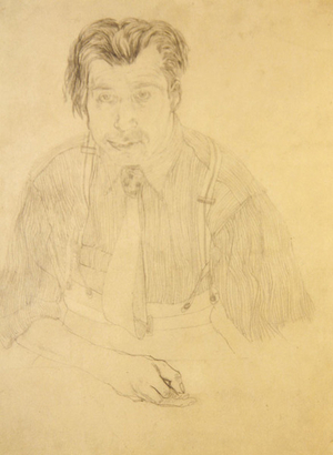 Self Portrait, 1938 (pencil on paper)